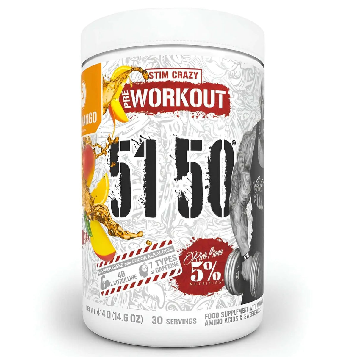 5% Nutrition 5150 Pre-Workout — Legendary Series